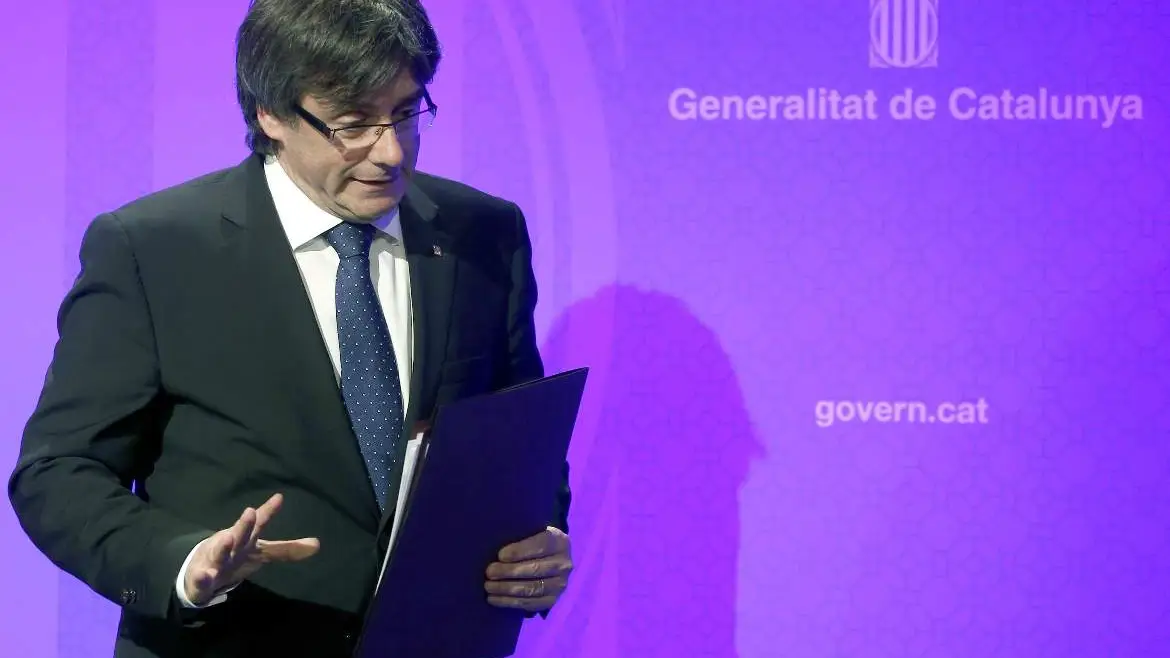 Carles Puigdemont en una imagen de archivo Carles Puigdemont en una imagen de archivo
