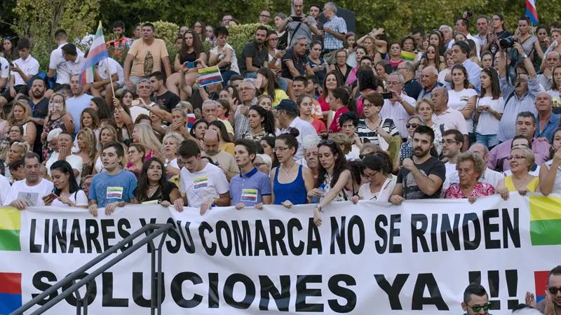 Cabeza de la manifestación