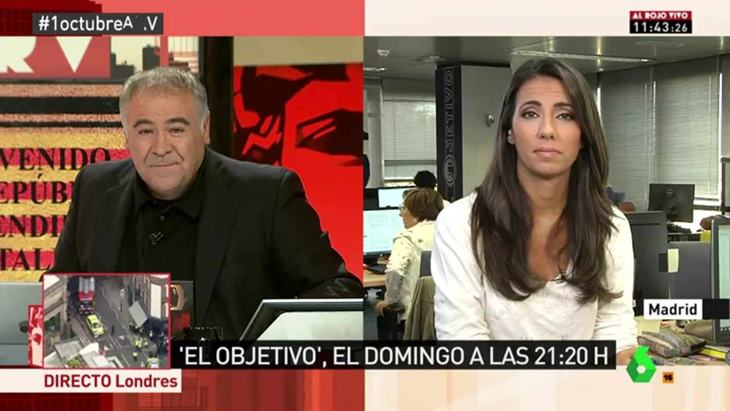 Ana Pastor, en Al Rojo Vivo Ana Pastor, en Al Rojo Vivo