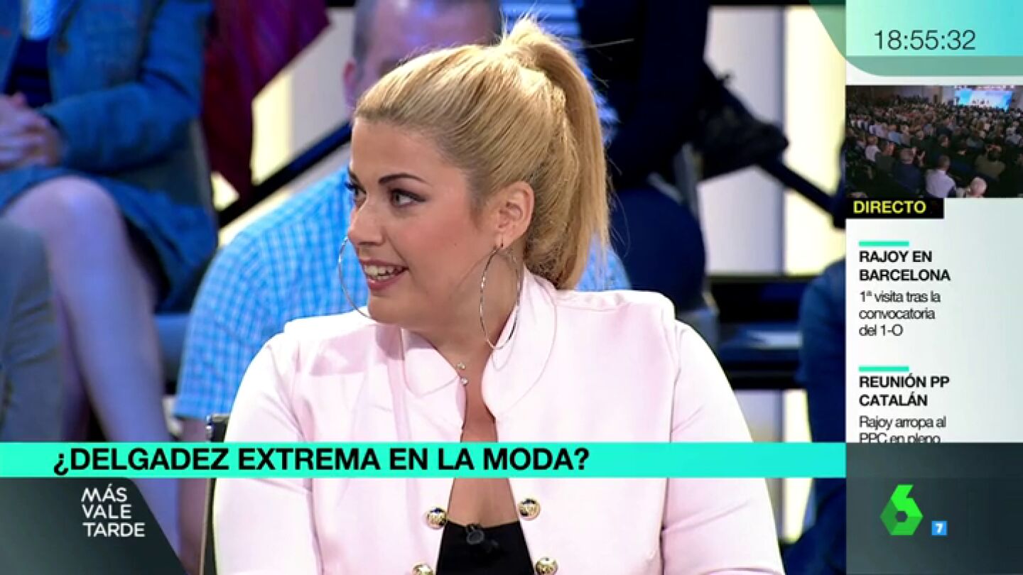 Eva Mar&iacute;a P&eacute;rez, modelo 'curvy'