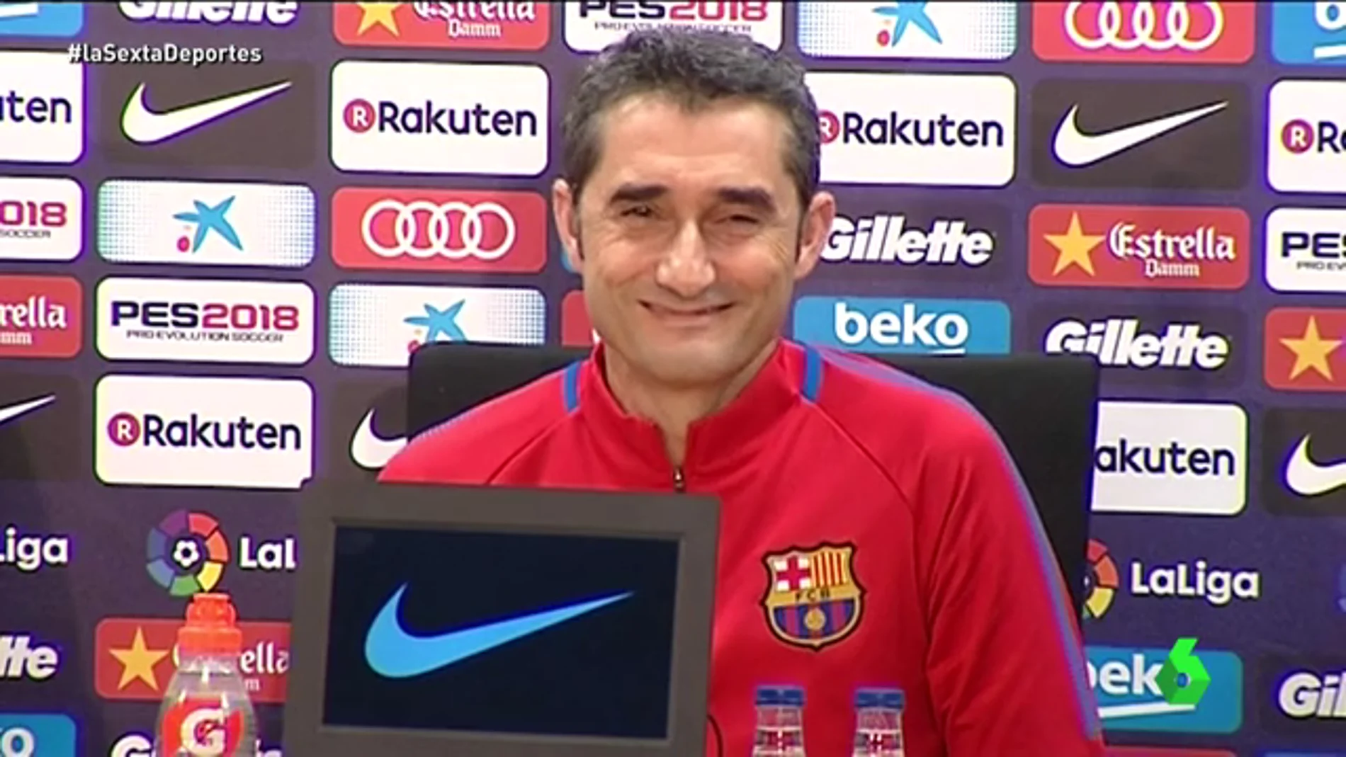 Valverde:"¿Si Messi y Suárez son intocables en las rotaciones? Ya lo veremos"