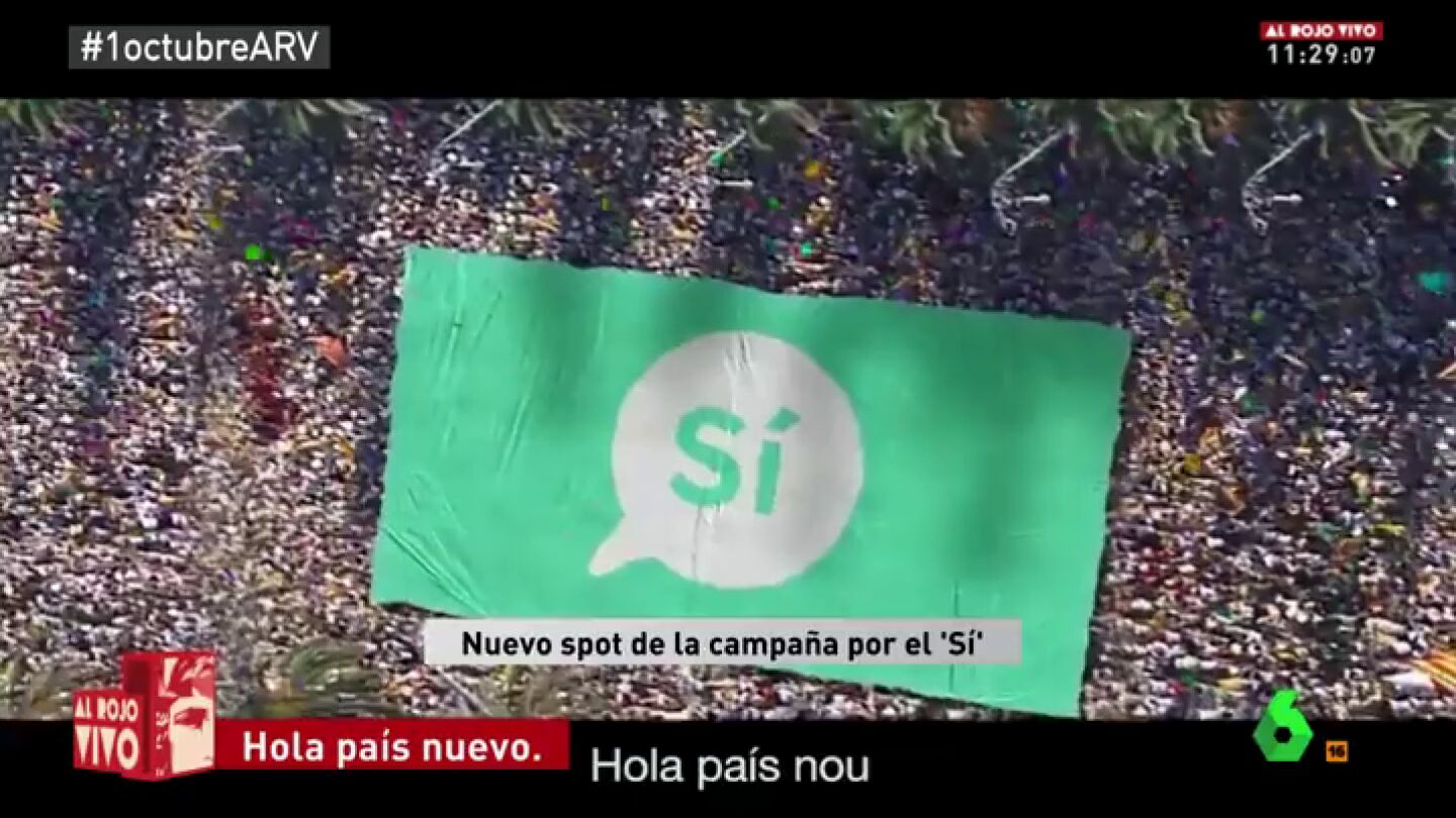 Nuevo spot del refer&eacute;ndum 1-O
