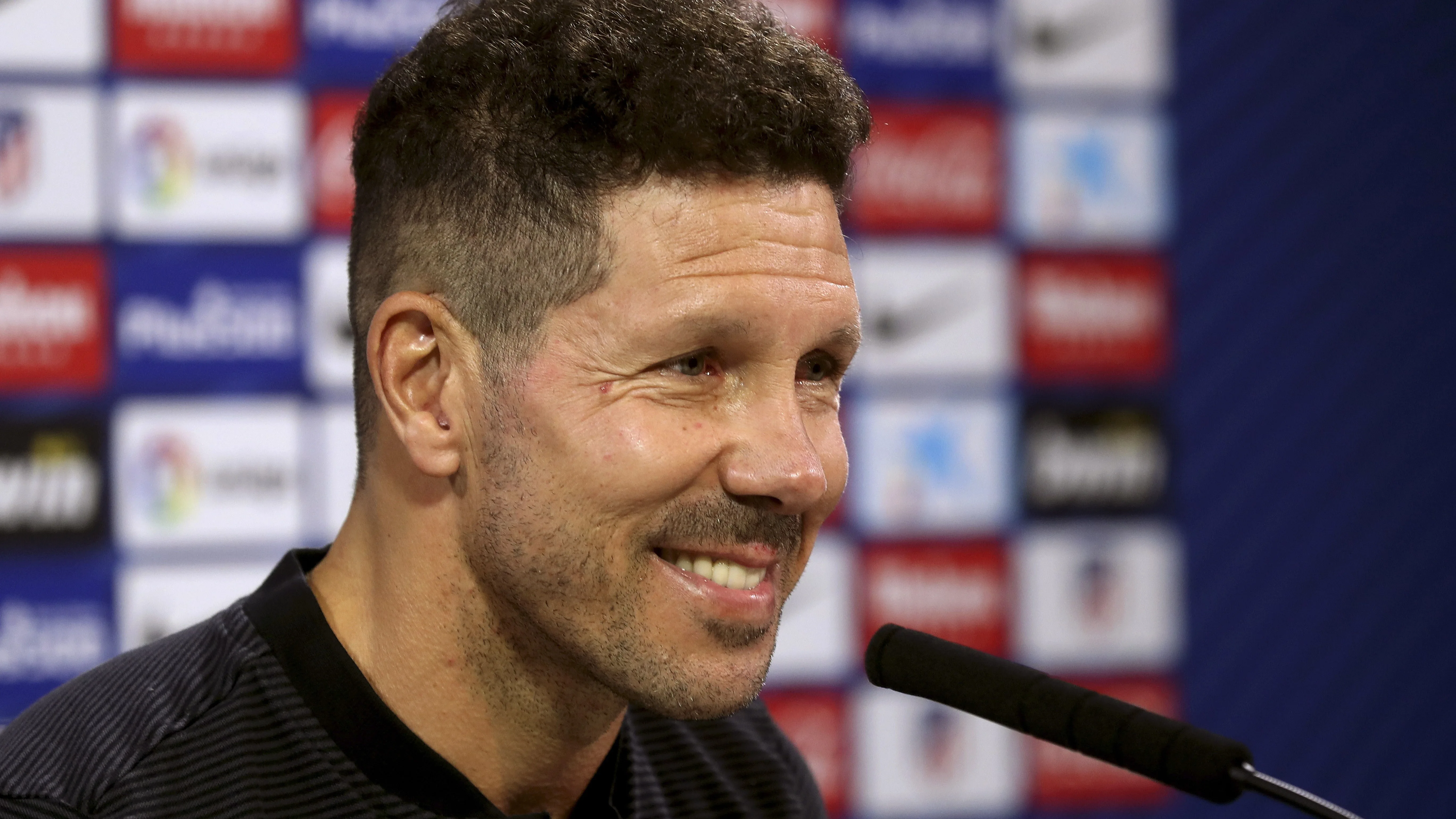 Simeone en rueda de prensa