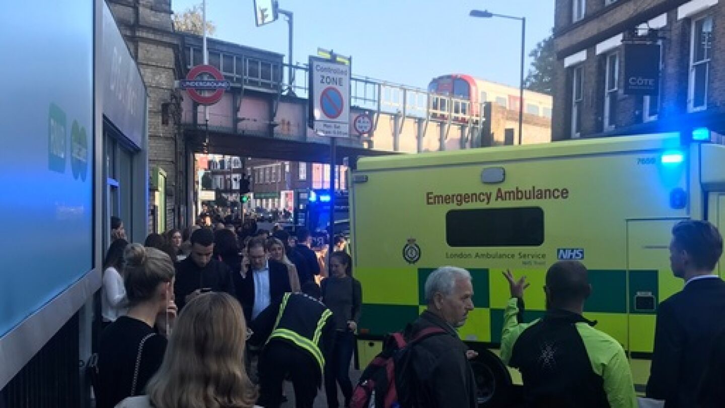 Explosi&oacute;n en el Metro de Londres