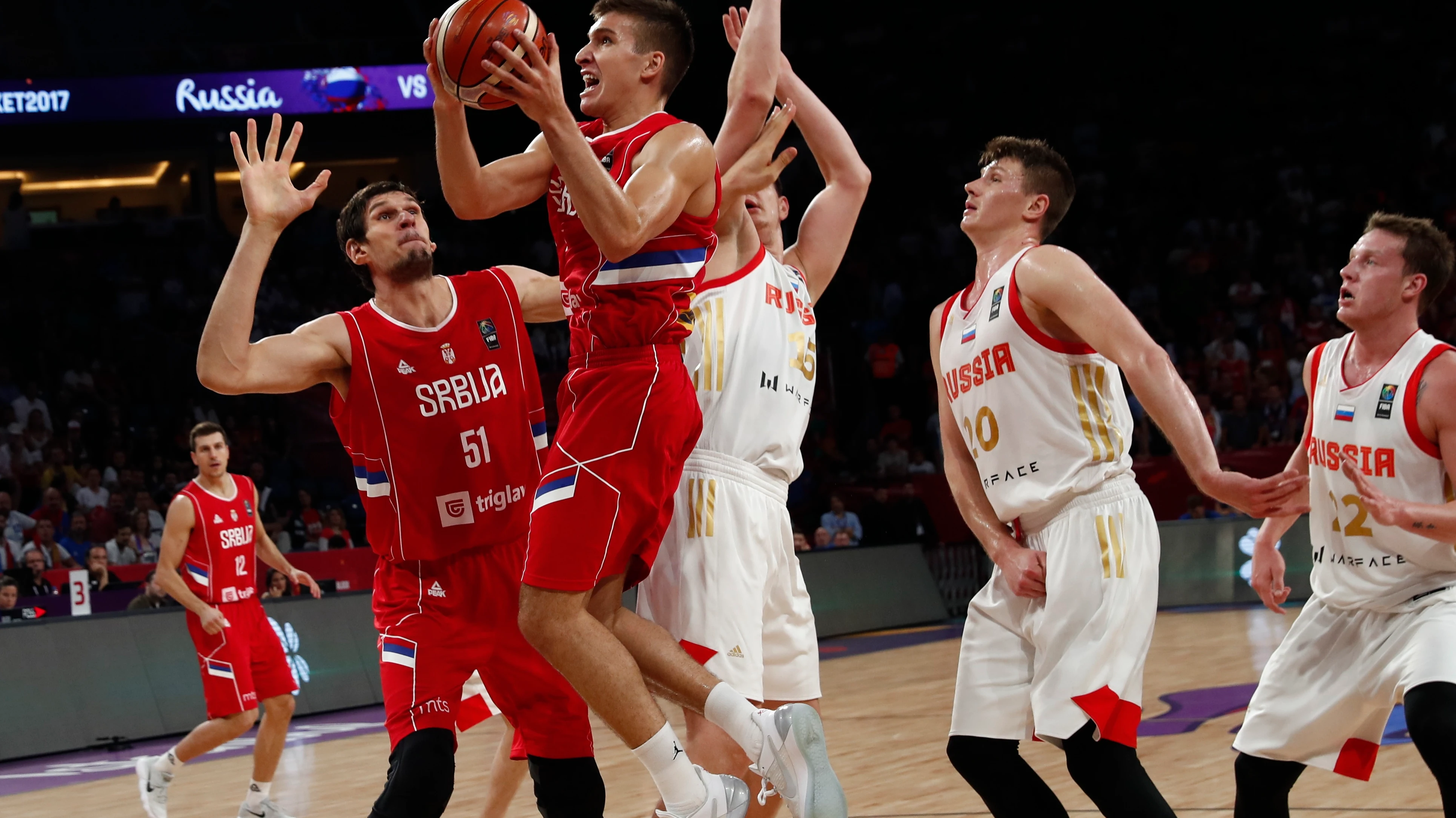 Serbia-Rusia del Eurobasket