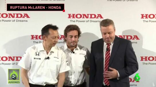 FERNANDO ALONSO SE LIBRA DE HONDA