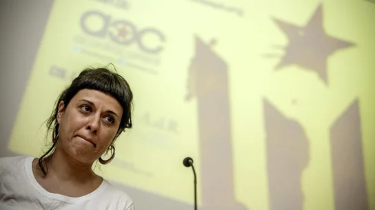 La exdiputada de la CUP Anna Gabriel La exdiputada de la CUP Anna Gabriel