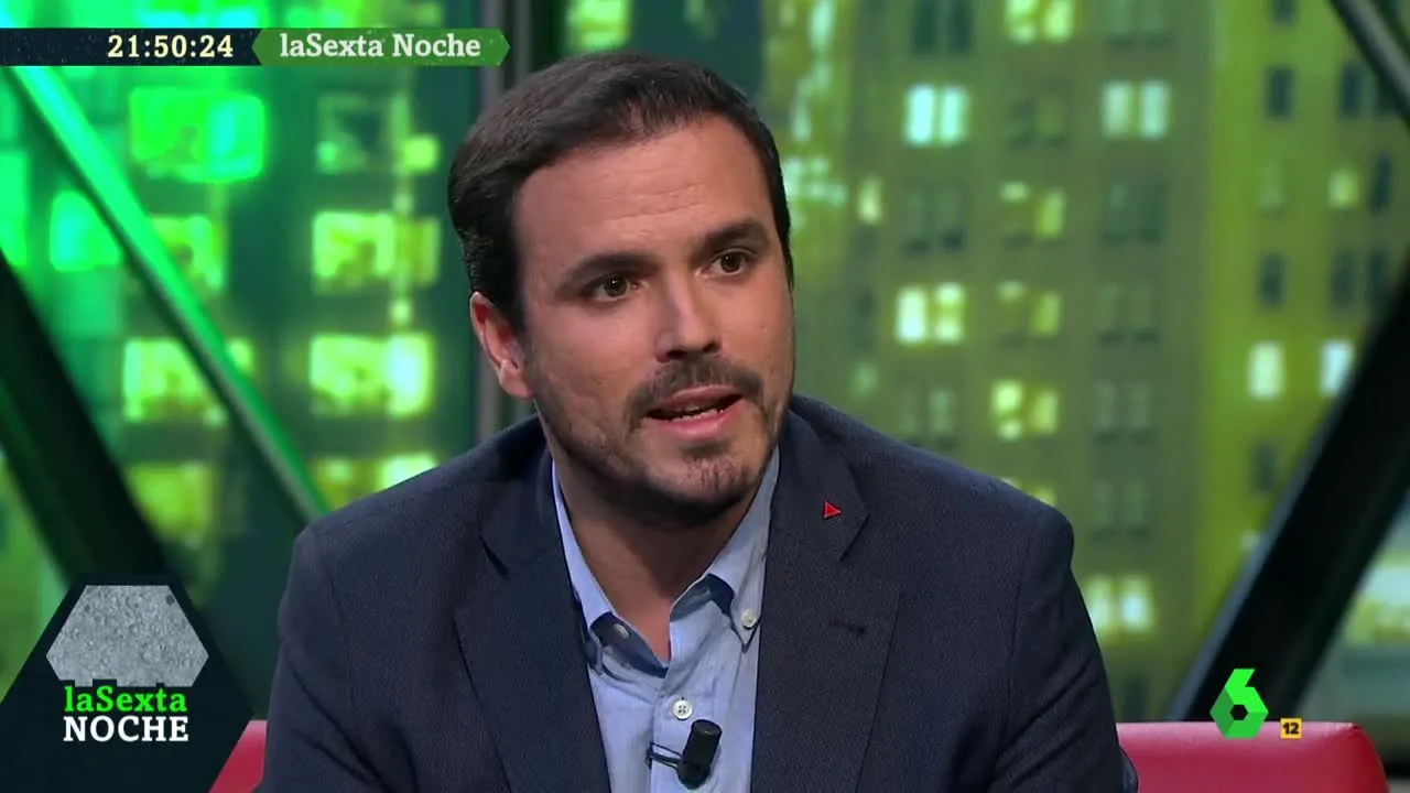 Alberto Garzón en laSexta Noche