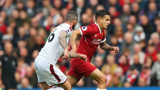 Coutinho, con el Liverpool Coutinho, con el Liverpool