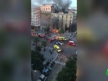 Una explosión en una panadería de Barcelona deja 21 heridos Una explosión en una panadería de Barcelona deja 21 heridos