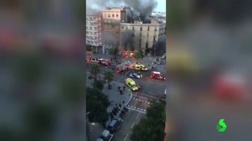 Una explosión en una panadería de Barcelona deja 21 heridos