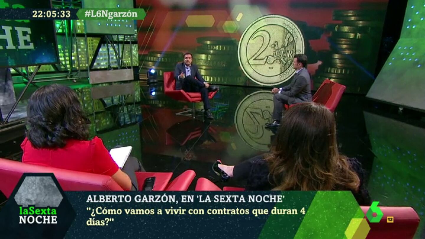 Alberto Garz&oacute;n en laSexta Noche