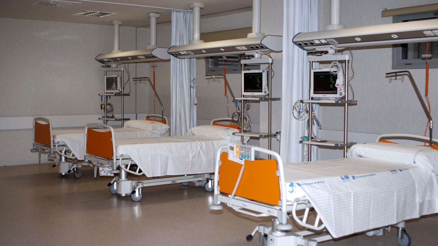 Imagen de una habitaci&oacute;n del Hospital Infanta Sof&iacute;a de San Sebasti&aacute;n de los Reyes, donde trasladaron al joven