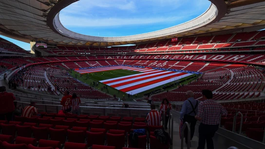 El Wanda Metropolitano, a pocos minutos de su estreno oficial El Wanda Metropolitano, a pocos minutos de su estreno oficial