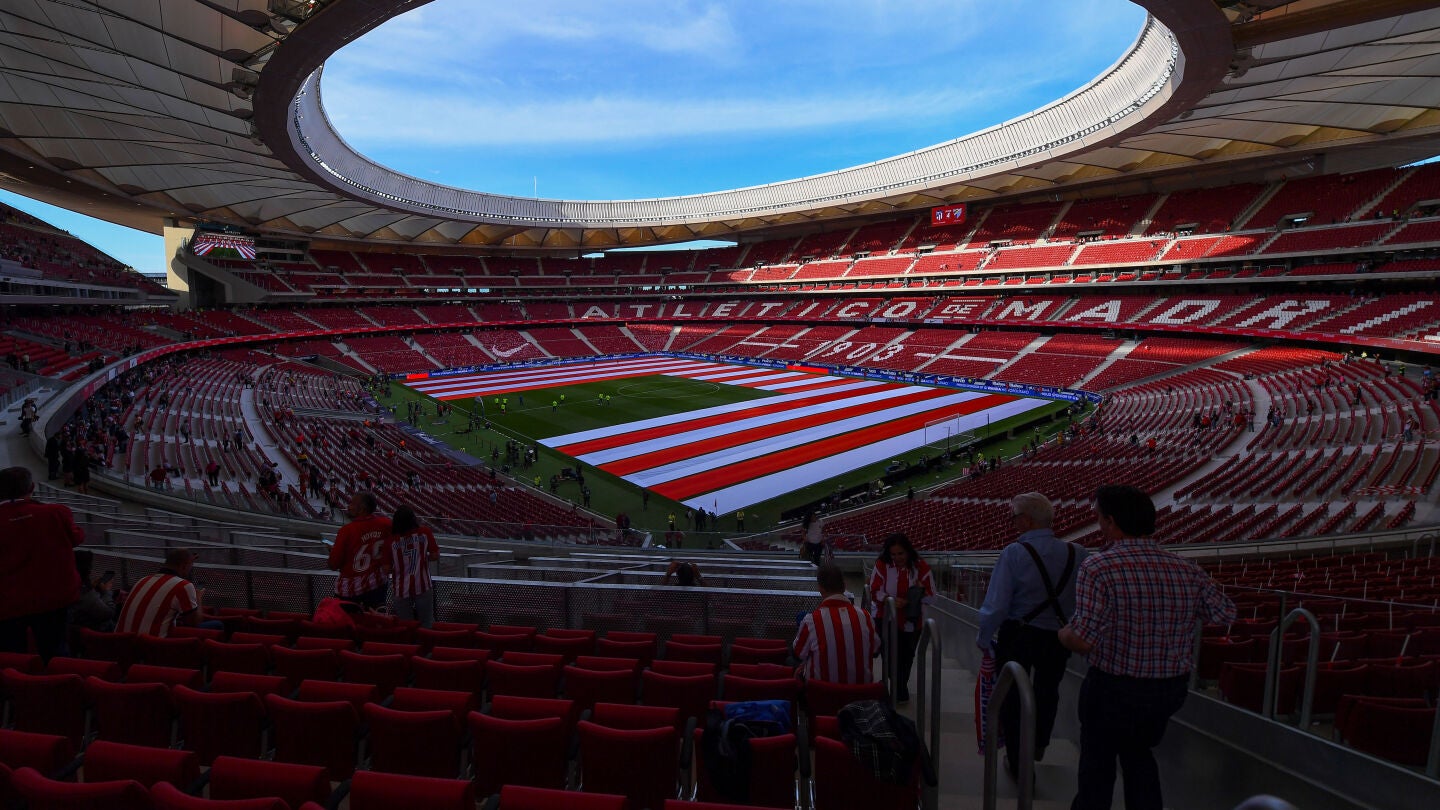 El Wanda Metropolitano, a pocos minutos de su estreno oficial