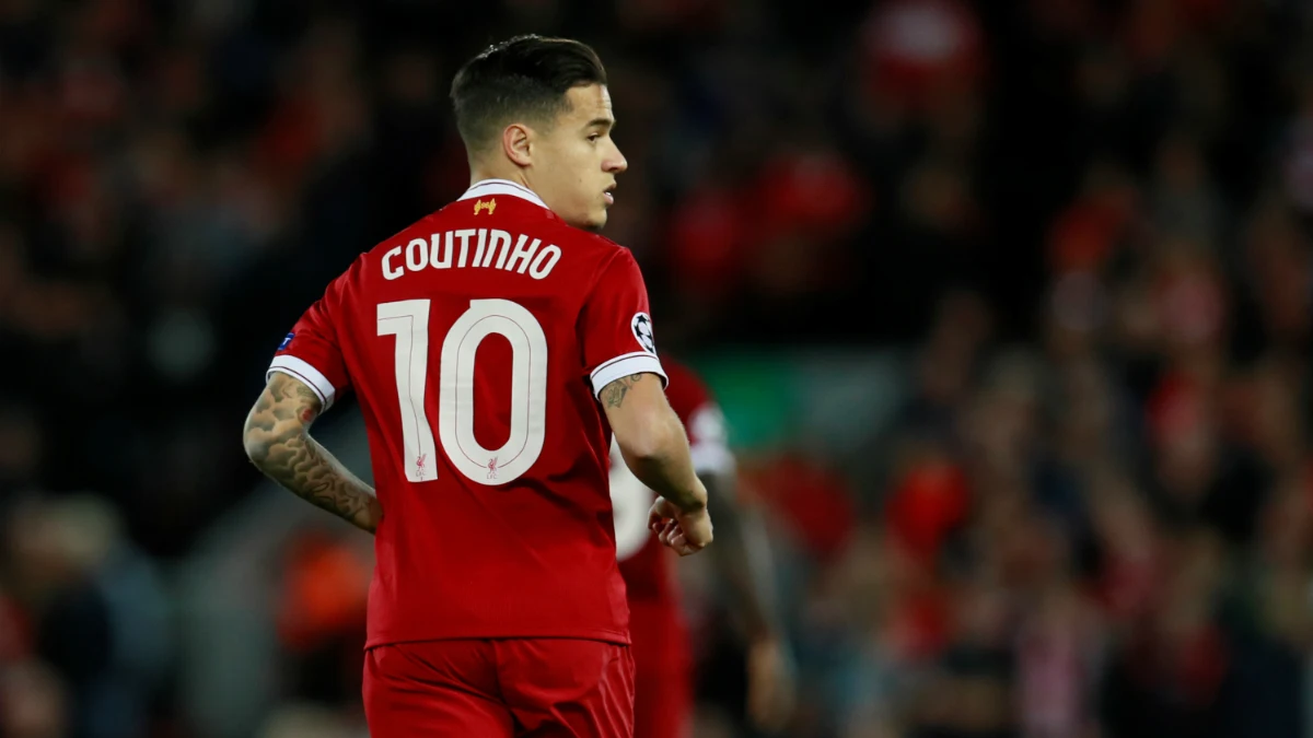 Coutinho, con el Liverpool