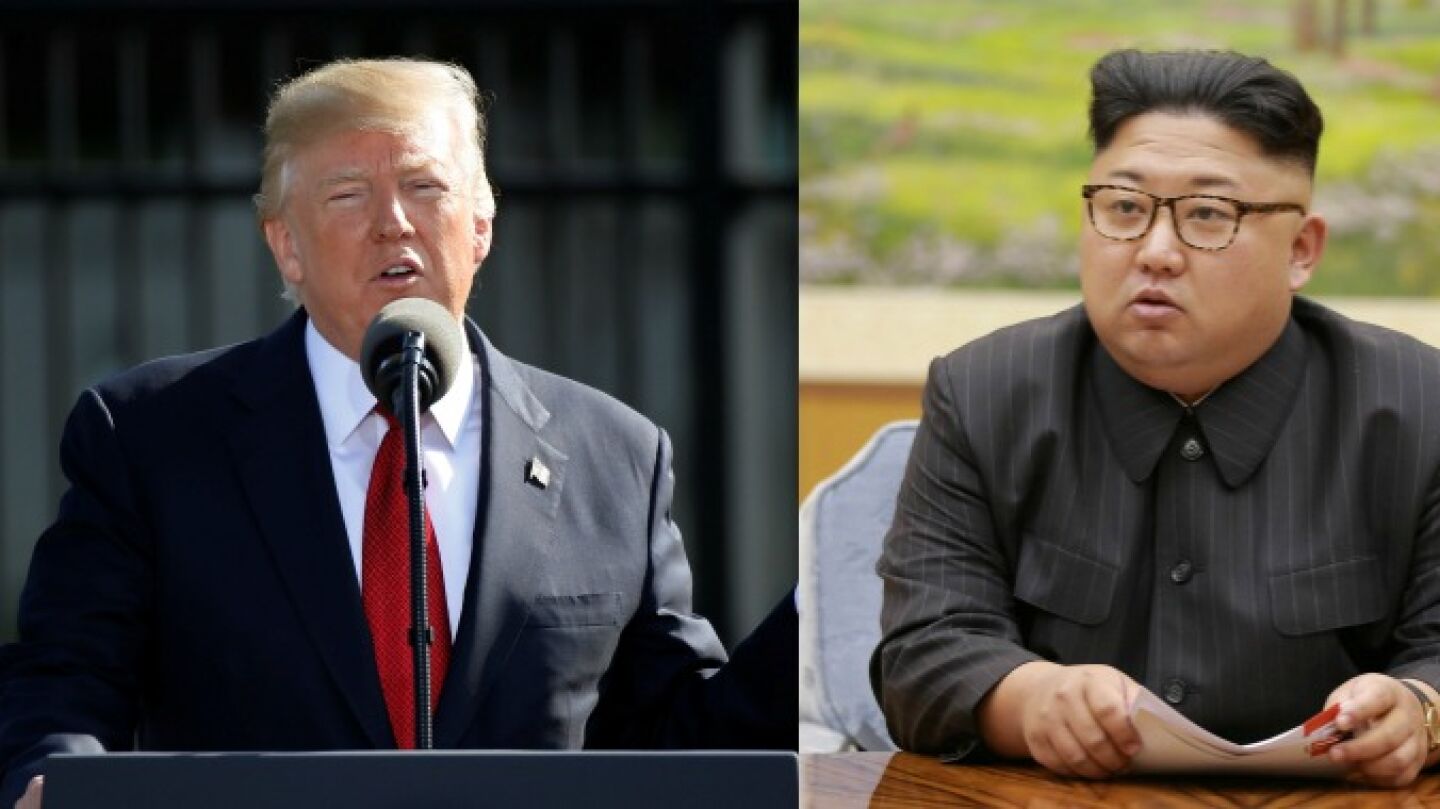 Donald Trump y Kim Jong Un
