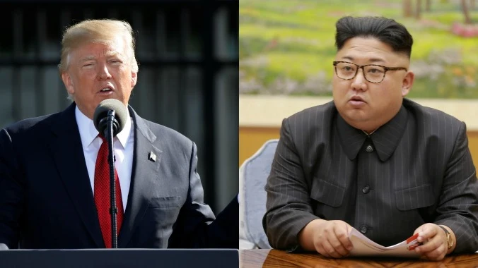 Donald Trump y Kim Jong Un