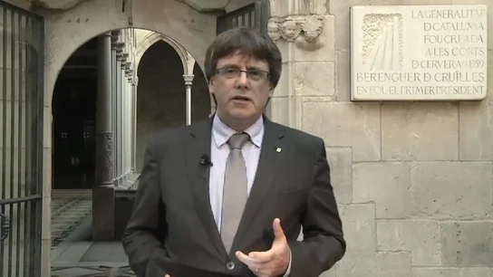 Carles Puigdemont, president de la Generalitat Carles Puigdemont, president de la Generalitat