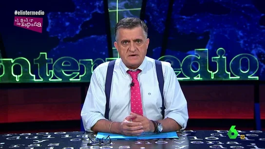 El Gran Wyoming en El Intermedio El Gran Wyoming en El Intermedio