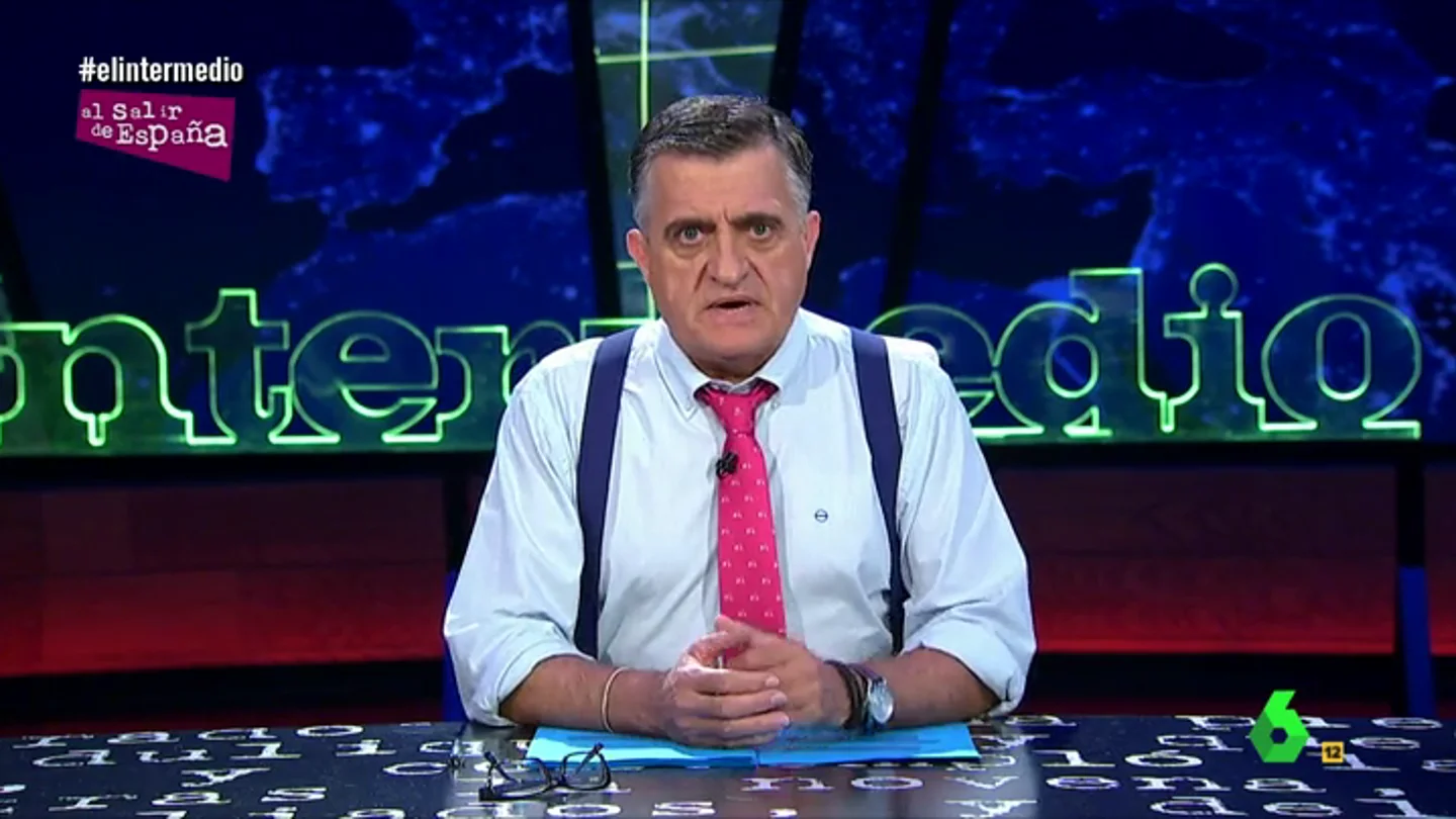 El Gran Wyoming en El Intermedio El Gran Wyoming en El Intermedio