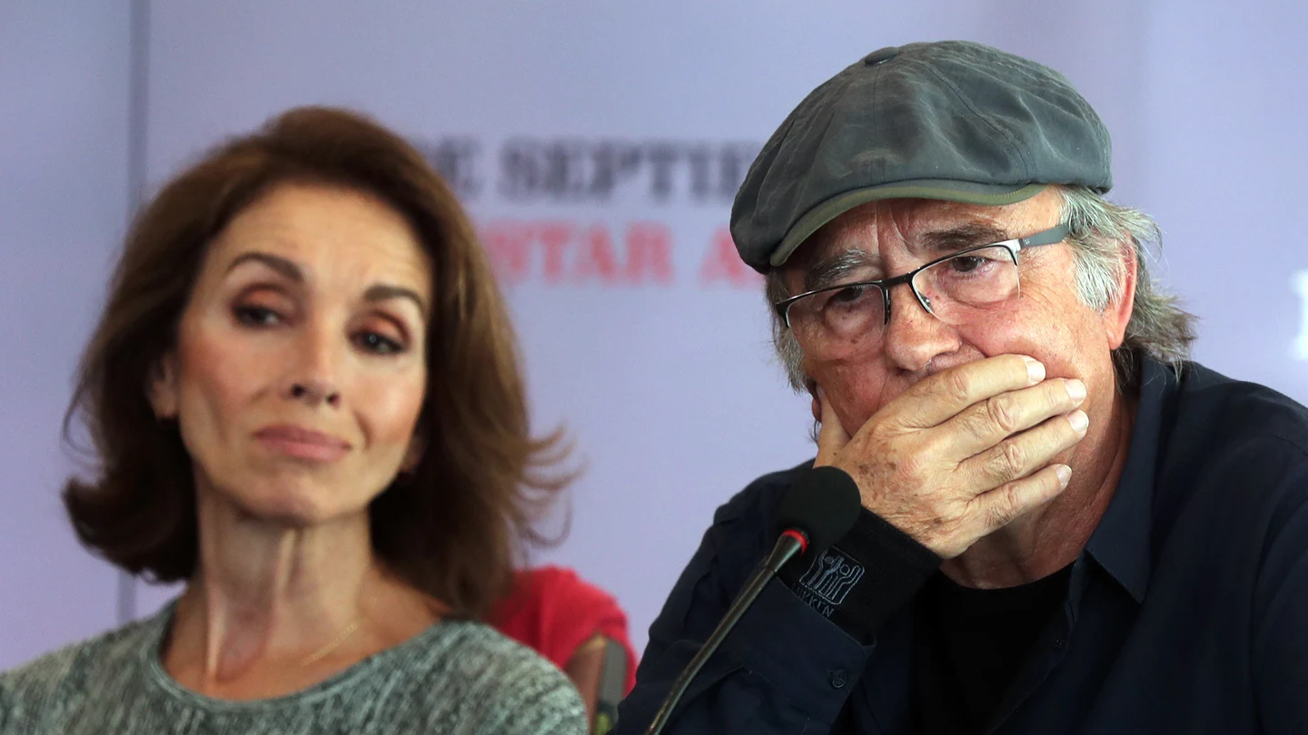 Los artistas Joan Manuel Serrat y Ana Belén Los artistas Joan Manuel Serrat y Ana Belén