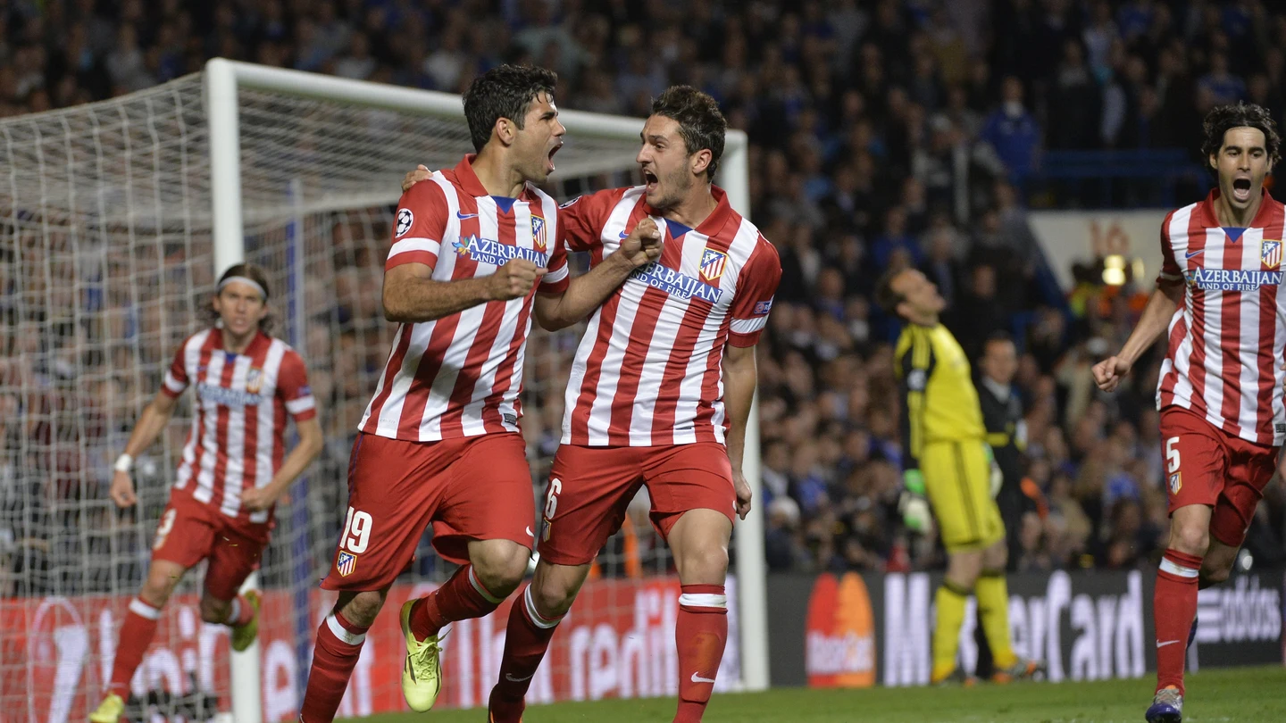 Koke y Diego Costa Koke y Diego Costa