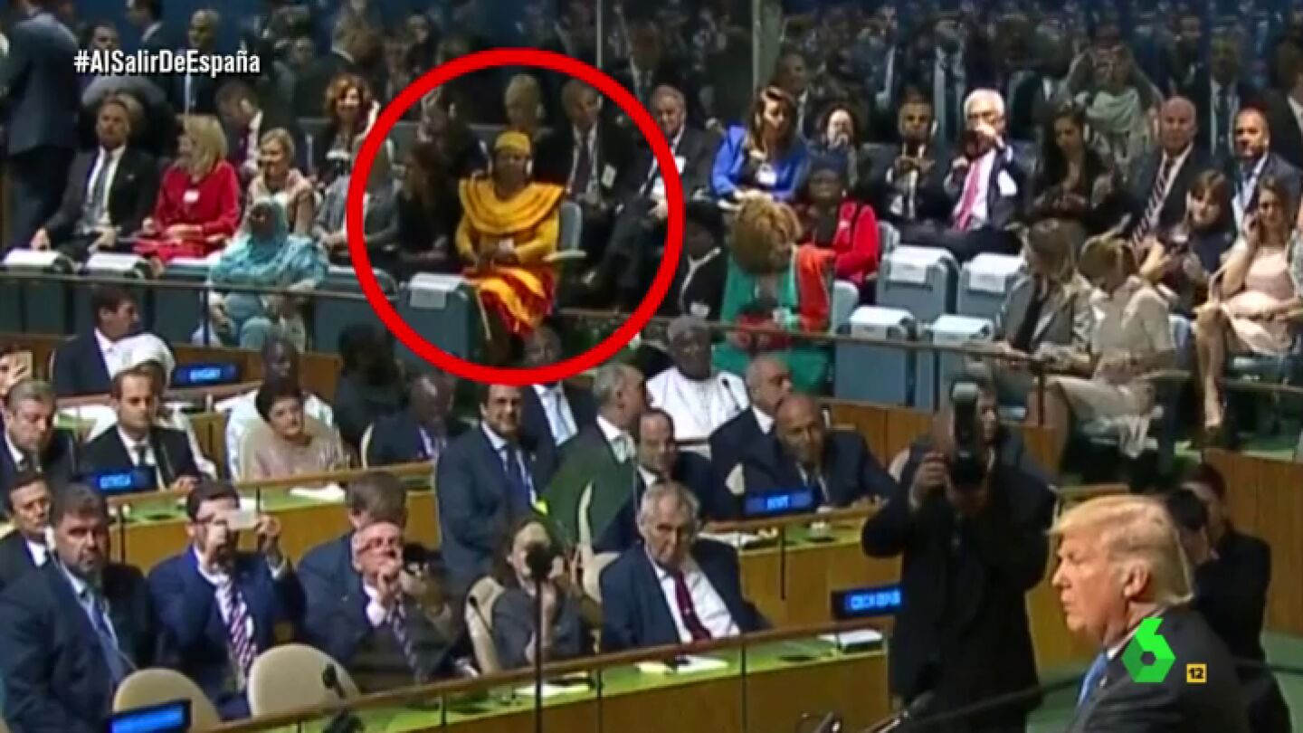 Wyoming destapa la "traici&oacute;n" de Catalu&ntilde;a en la Asamblea de la ONU: "Una mujer vestida de senyera, &iexcl;eso es 'product placement'!"
