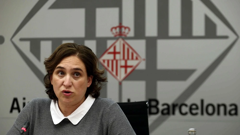 Ada Colau, alcaldesa de Barcelona, en una imagen de archivo Ada Colau, alcaldesa de Barcelona, en una imagen de archivo
