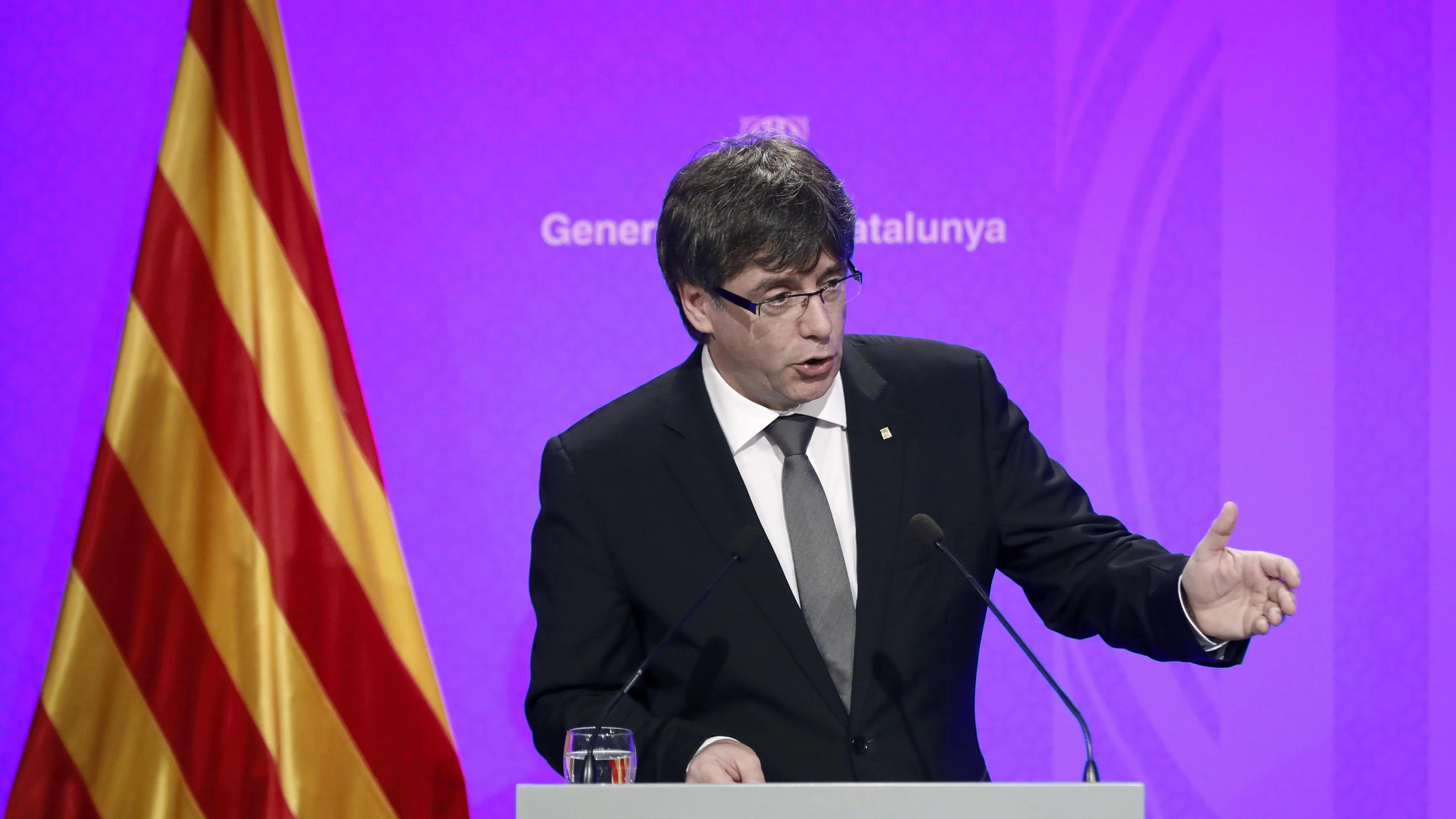 Carles Puigdemont, presidente de la Generalitat