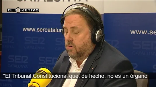 Junqueras: "El TC no lo forman jueces sino personas elegidas por los partidos" Junqueras: "El TC no lo forman jueces sino personas elegidas por los partidos"