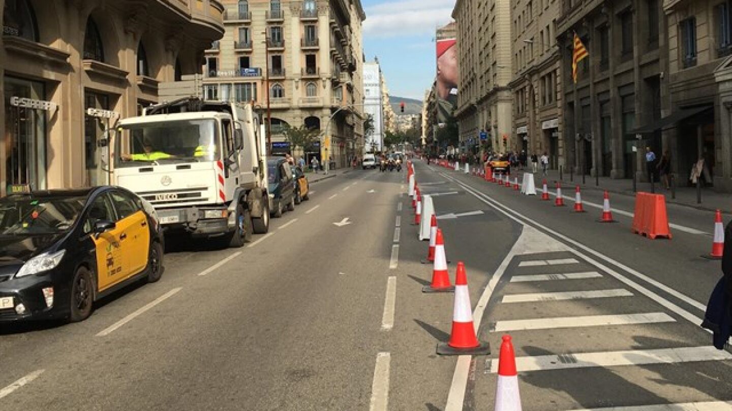 Barcelona cortar&aacute; muchas de sus calles para restringir el tr&aacute;fico