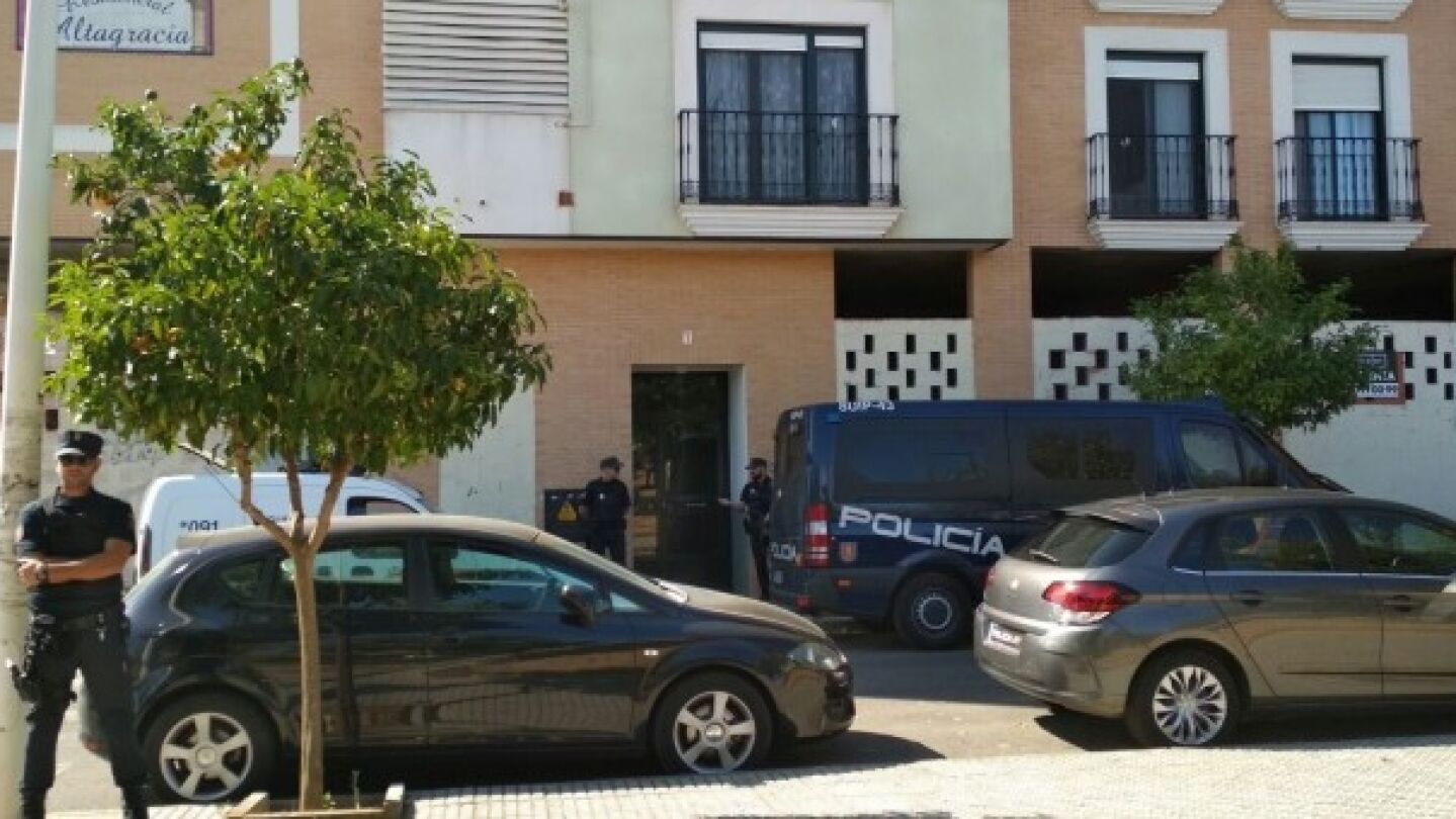 La polic&iacute;a, movilizada en M&eacute;rida