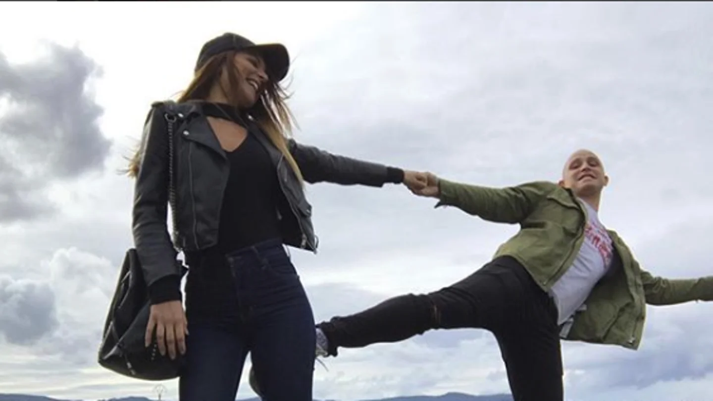 Yeray Álvarez y su novia Yeray Álvarez y su novia