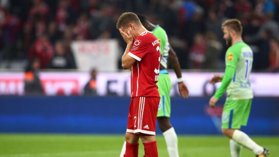 Kimmich lamenta el empate del Bayern ante el Wolfsburgo