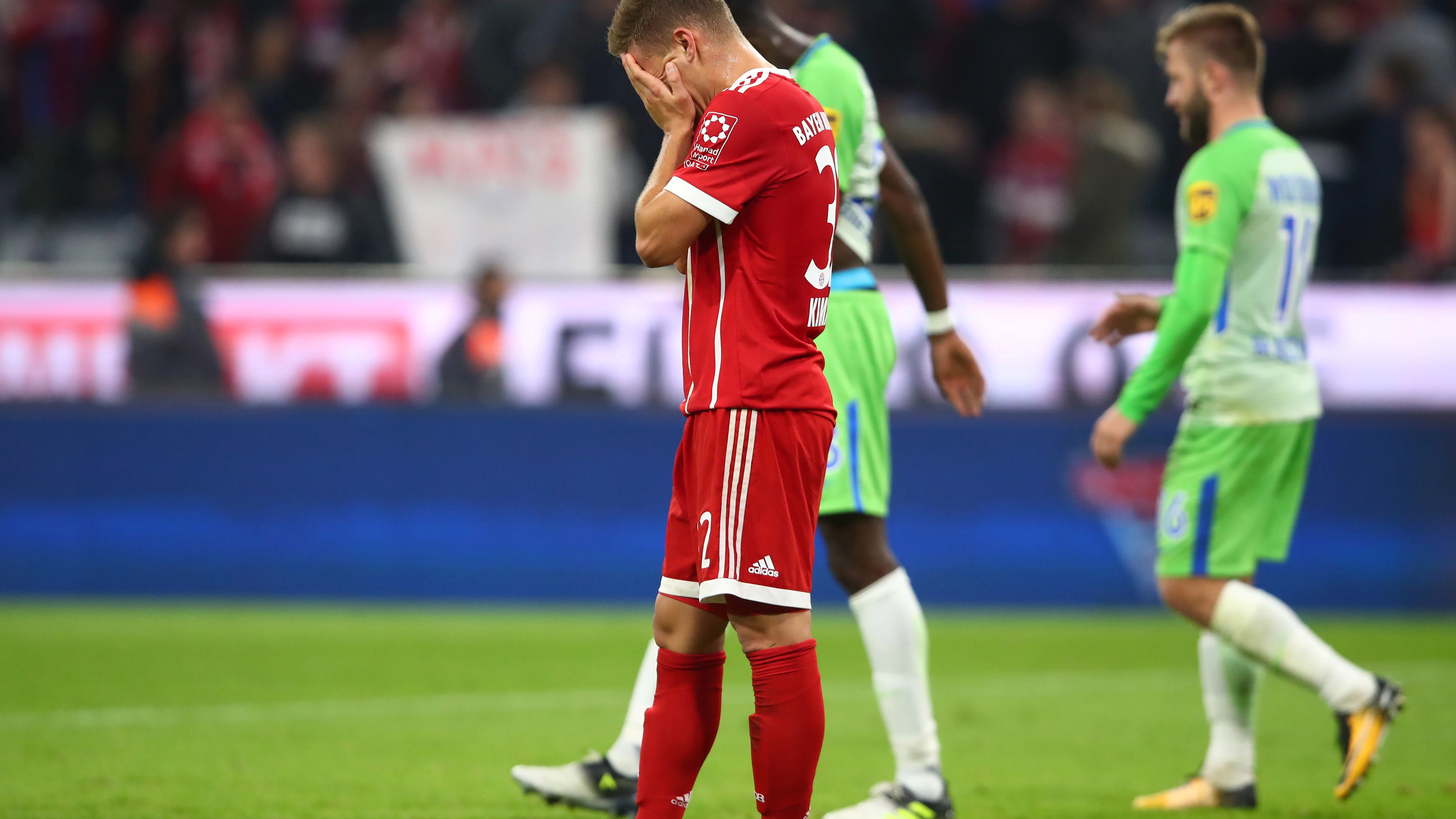 Kimmich lamenta el empate del Bayern ante el Wolfsburgo