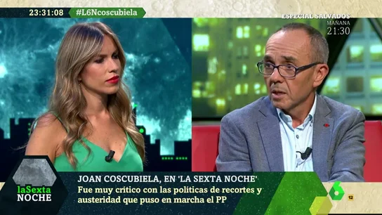 Joan Coscubiela en laSexta Noche Joan Coscubiela en laSexta Noche