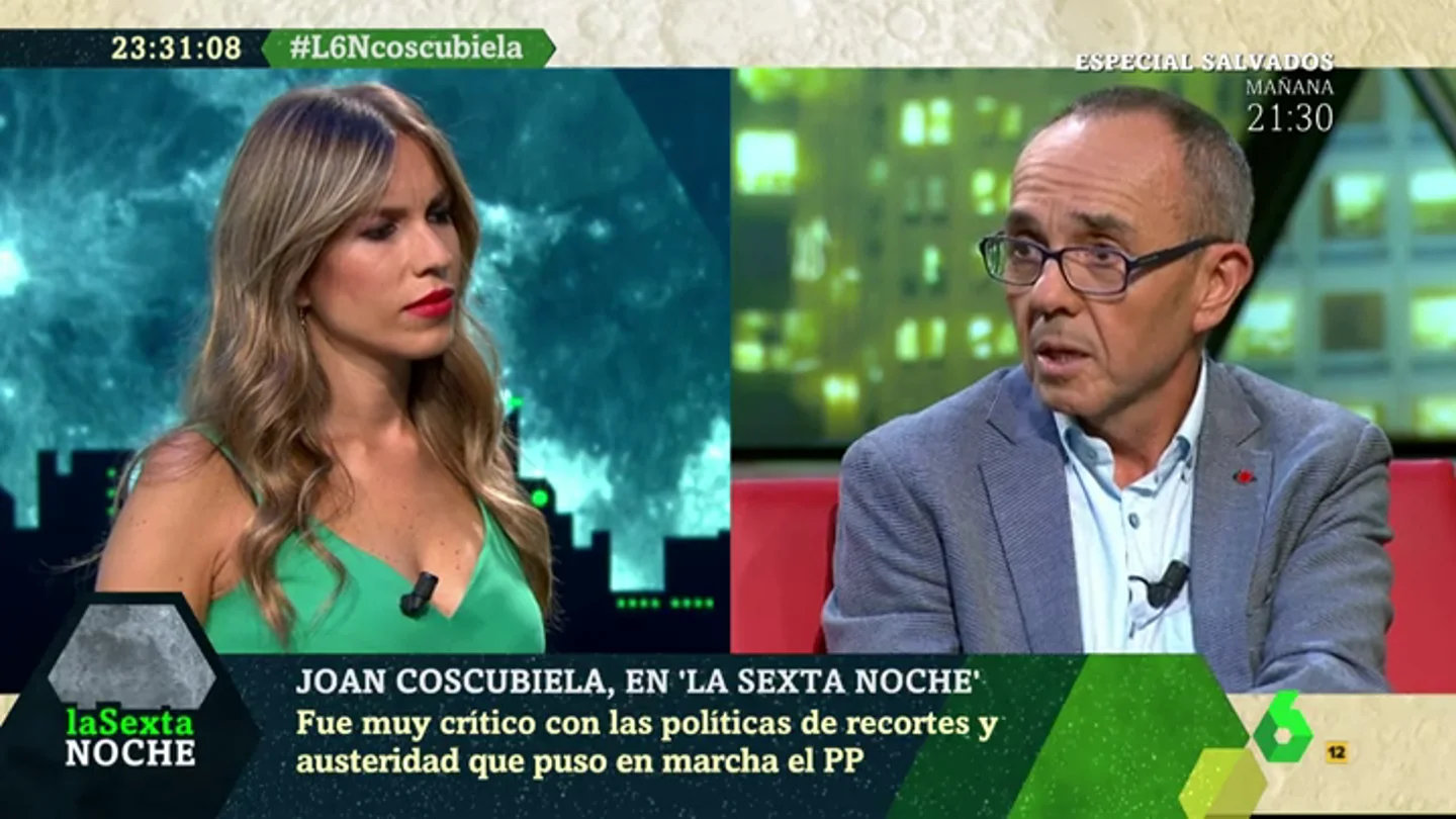 Joan Coscubiela en laSexta Noche Joan Coscubiela en laSexta Noche
