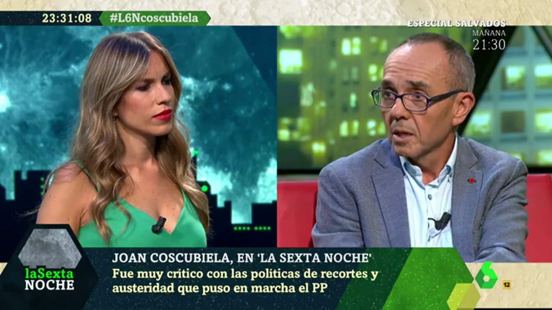 Joan Coscubiela en laSexta Noche