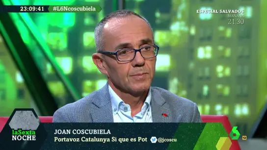 Joan Coscubiela en laSexta Noche Joan Coscubiela en laSexta Noche