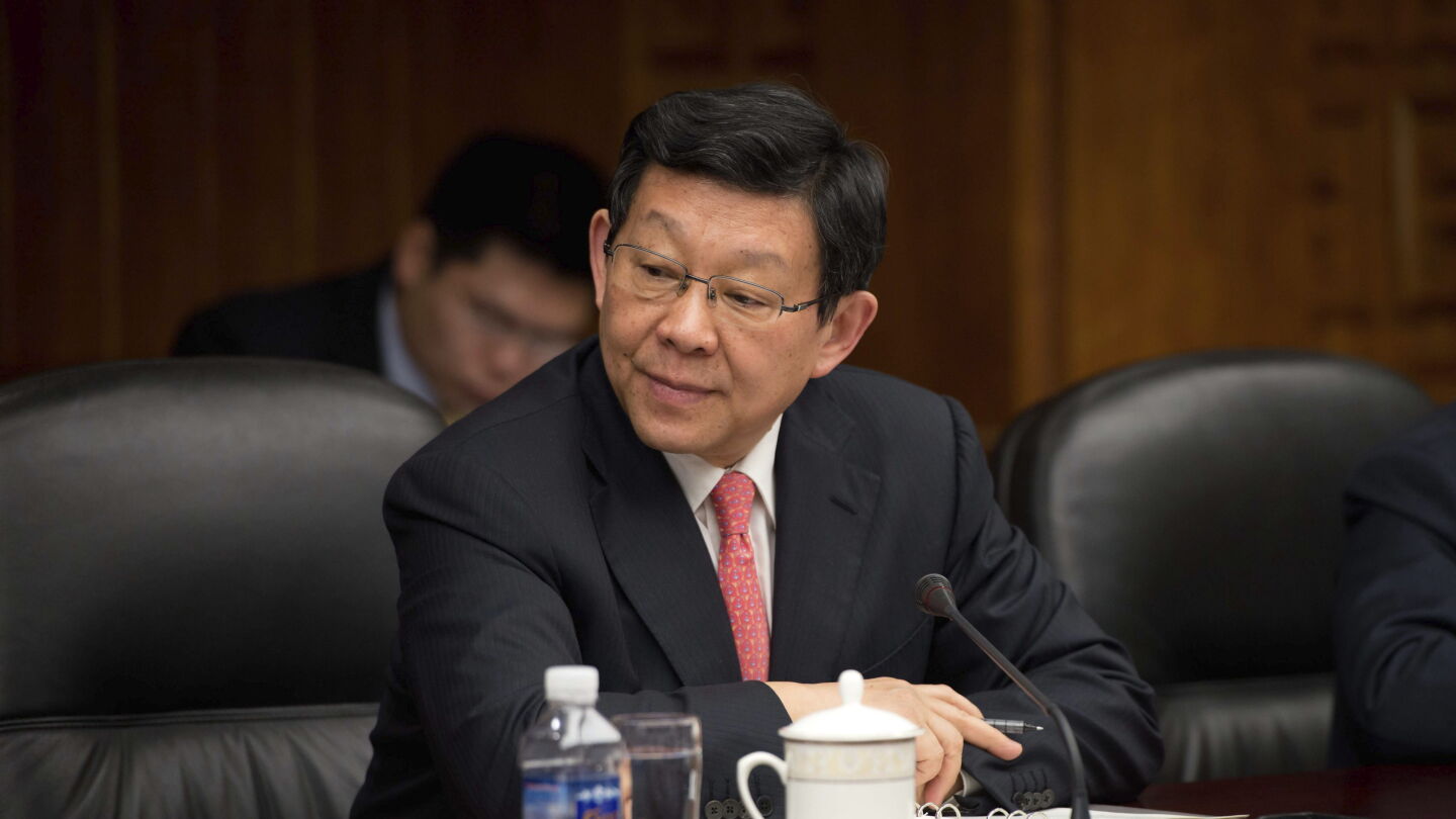 El ministro chino de Comercio Exterior, Chen Deming