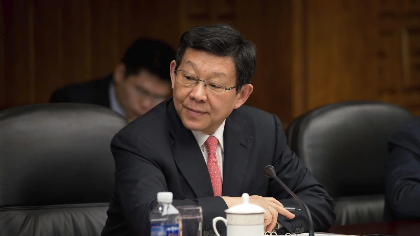 El ministro chino de Comercio Exterior, Chen Deming El ministro chino de Comercio Exterior, Chen Deming