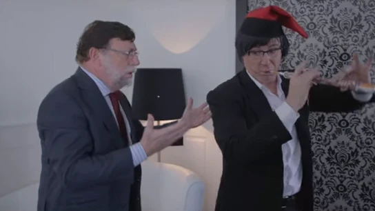 Los Morancos parodian a Rajoy y Puigdemont Los Morancos parodian a Rajoy y Puigdemont