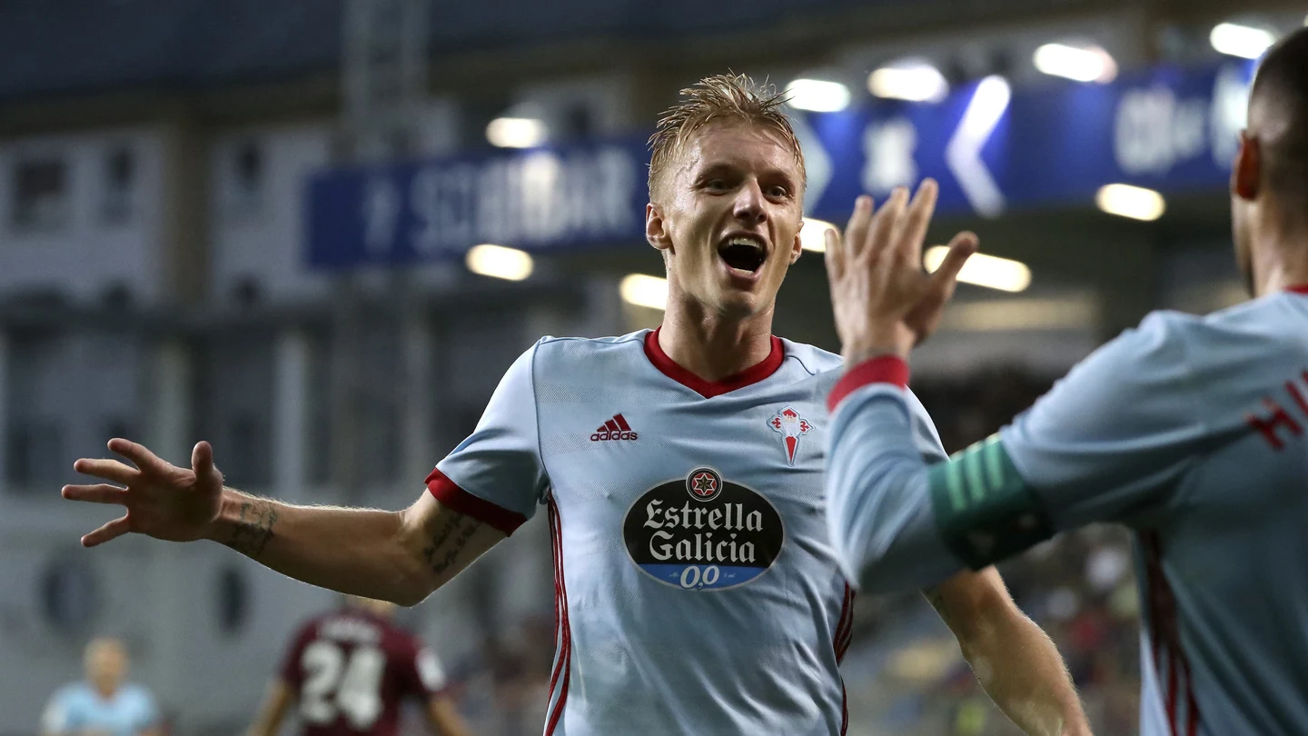Wass celebra su gol contra el Eibar Wass celebra su gol contra el Eibar