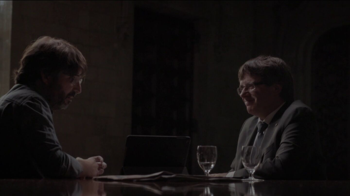 Jordi &Eacute;vole y Carles Puigdemont