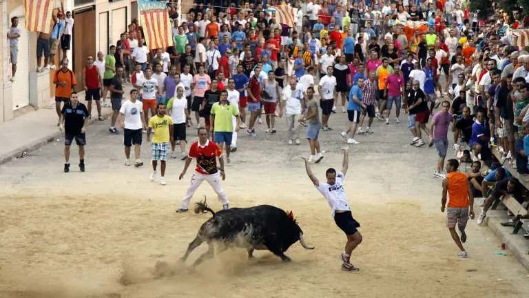 Imagen de archivo de un 'bous al carrer'