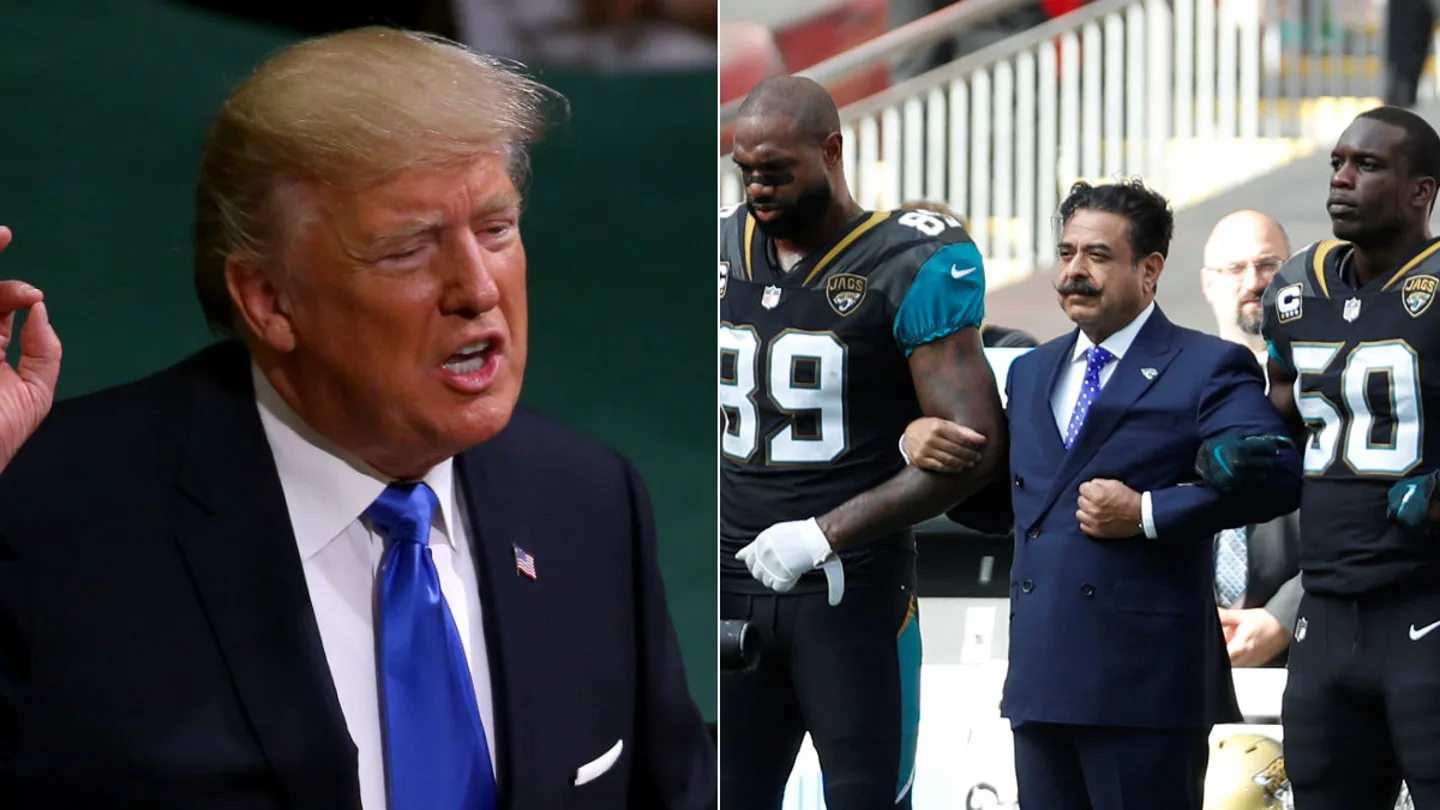 Donald Trump carga contra los jugadores de la NFL Donald Trump carga contra los jugadores de la NFL