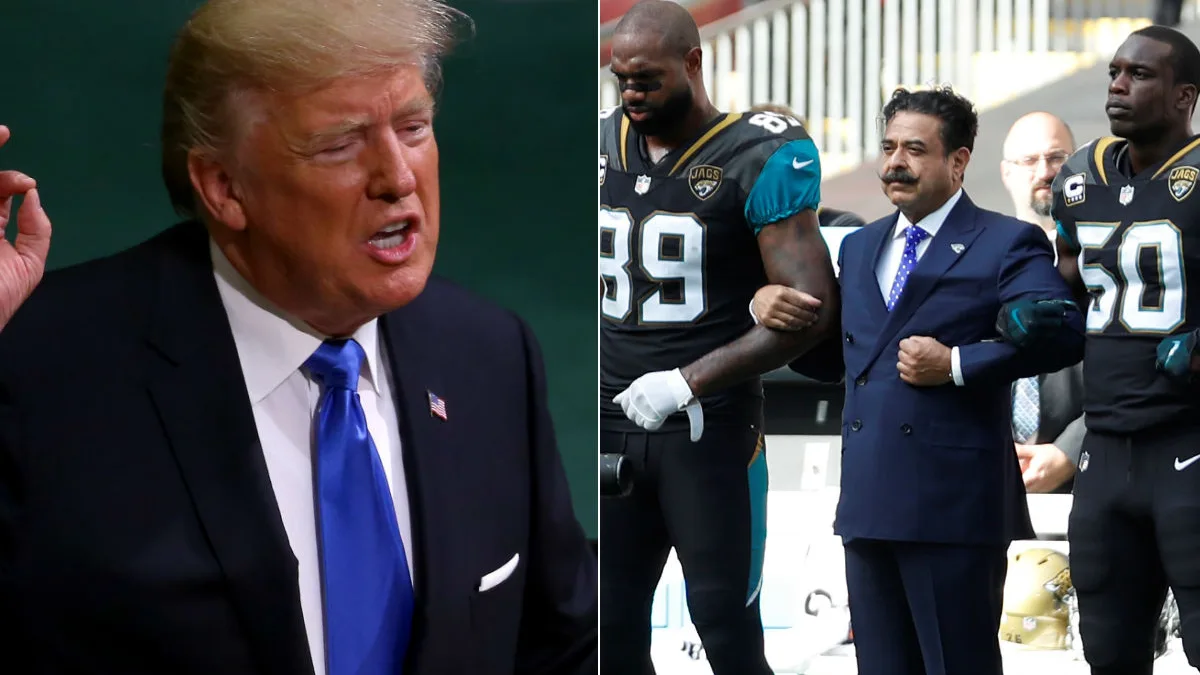 Donald Trump carga contra los jugadores de la NFL