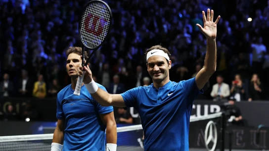 Federer, junto a Nadal Federer, junto a Nadal