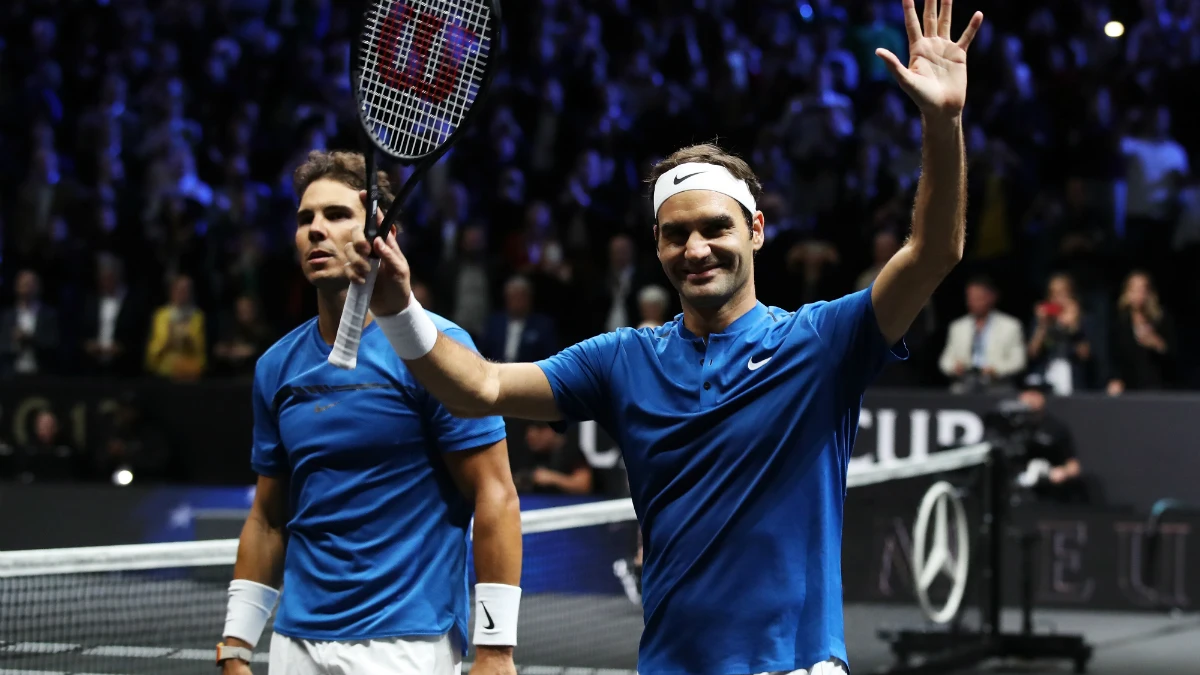 Federer, junto a Nadal